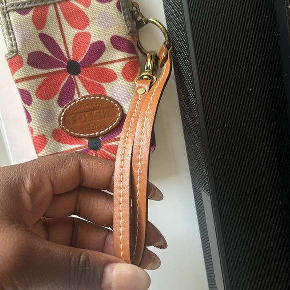 Fossil Keyper  Wristlet Phone ID Carryall Wallet - Picture 2 of 6